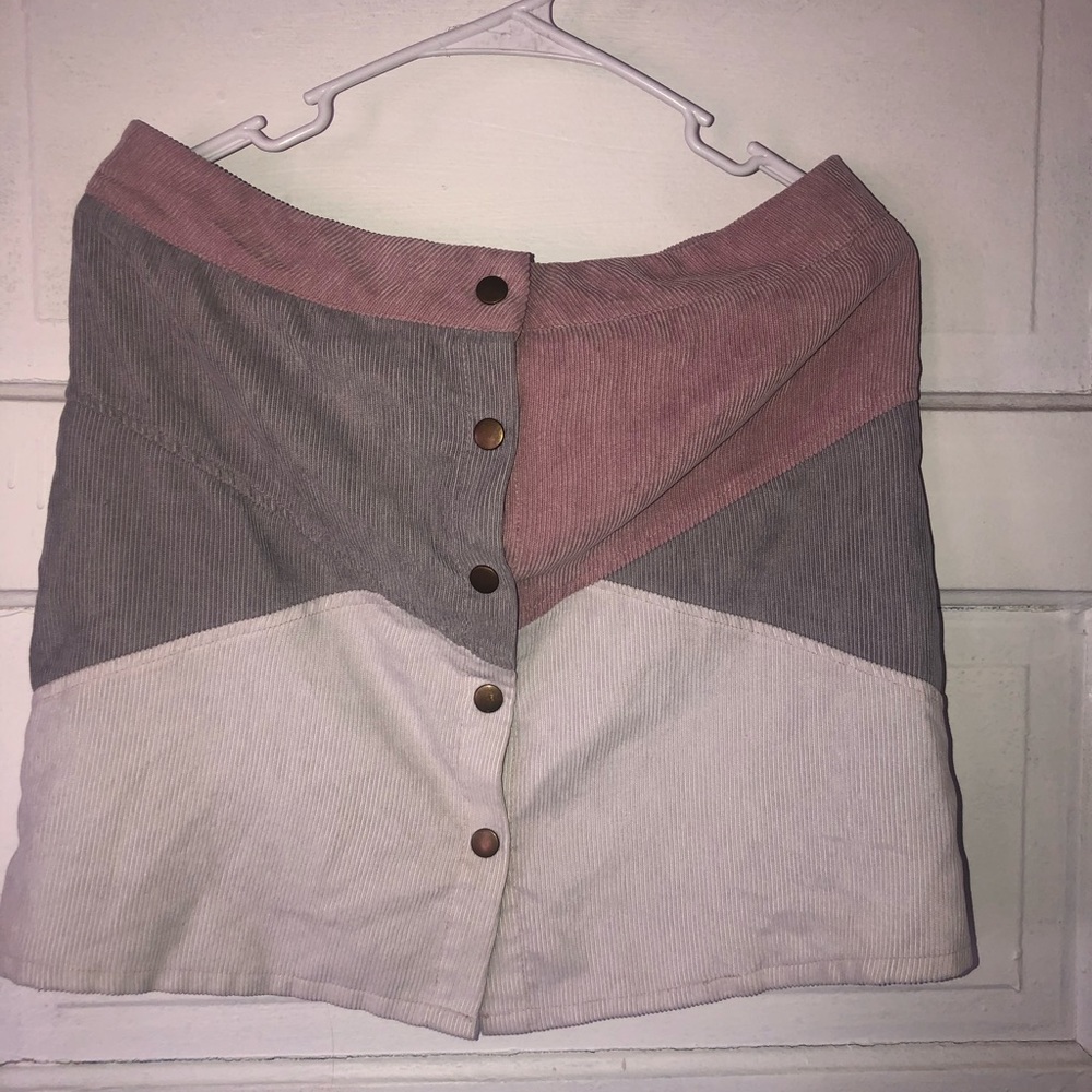 Corduroy Skirt